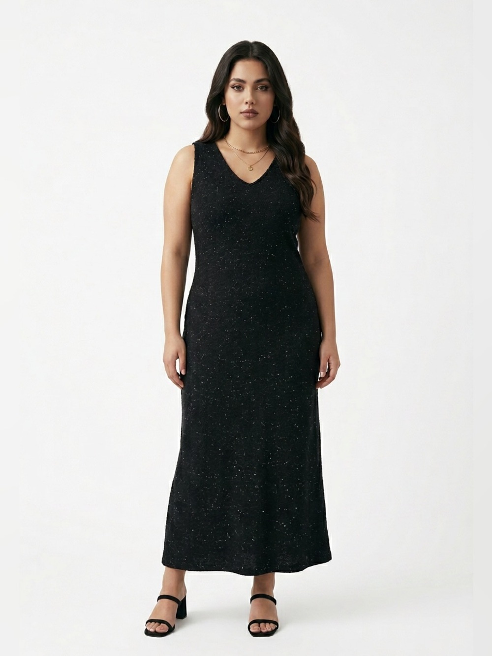 Spanner knit maxi dress